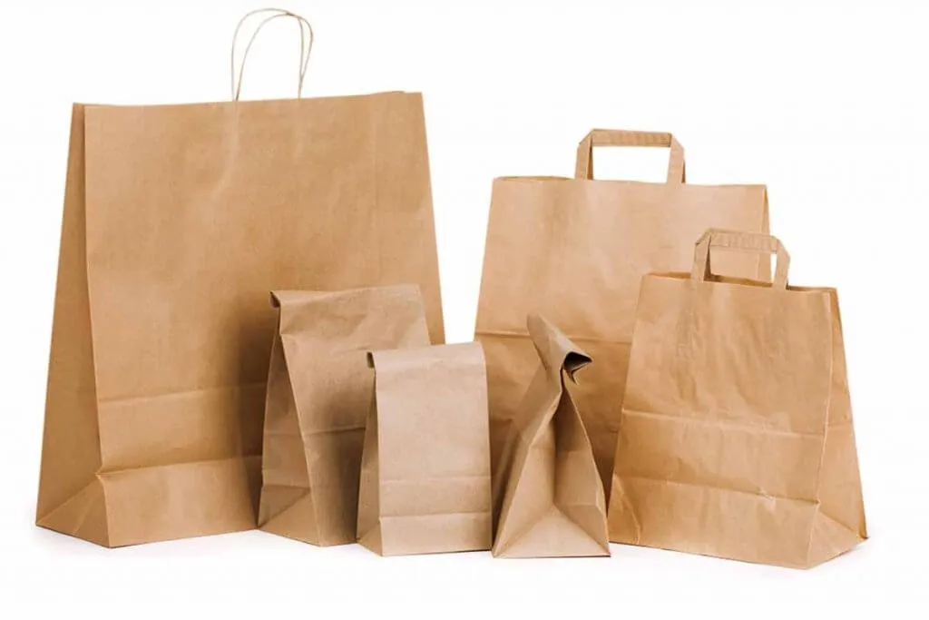 Brown Kraft Paper Bags Wholesale Bagitan Packaging